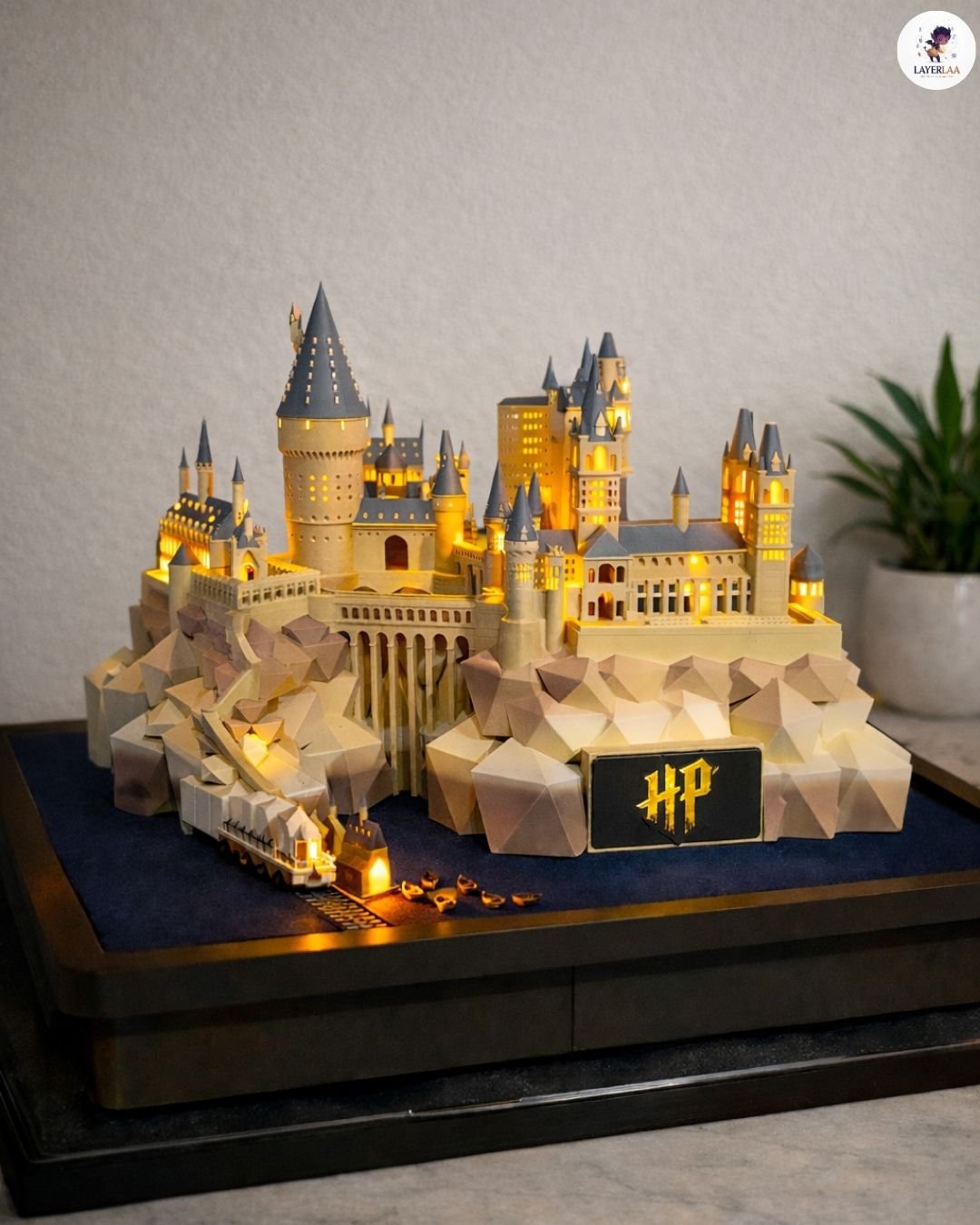 Wizard world Castle Lamp
