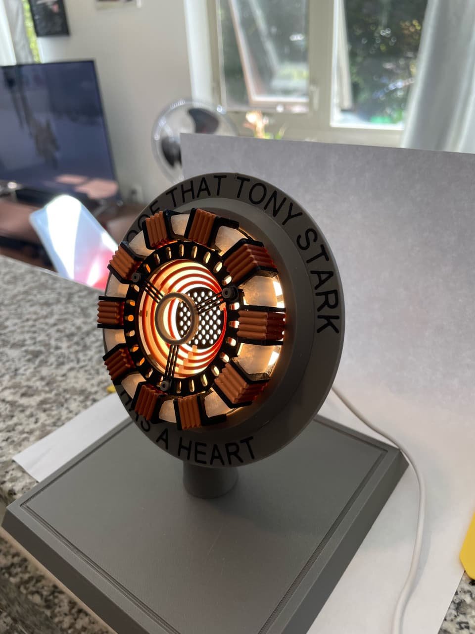 Arc Reactor LED Lamp - Image 9
