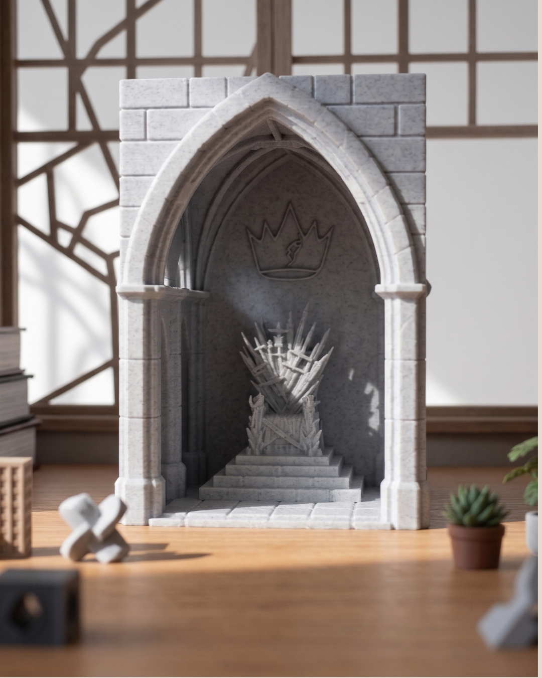 Iron Throne Book Nook