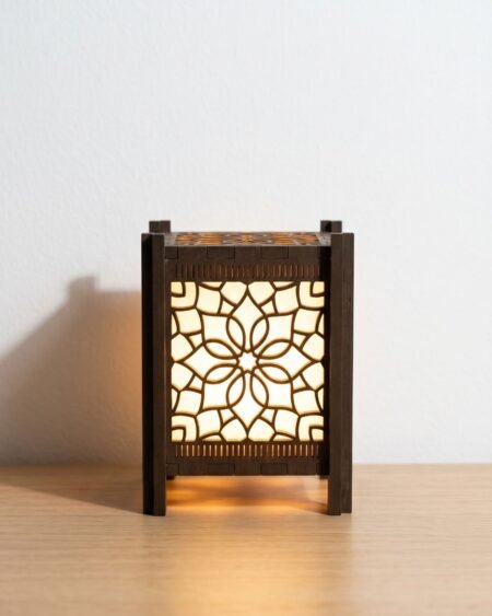 RizAura Shoji Lantern Lamp